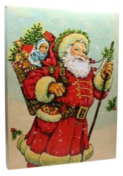 Adventskalender Santa  für 24 Trüffel/Pralinen, solange Vorrat!